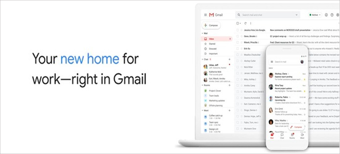 Google cambia el diseño de Gmail